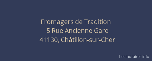 Fromagers de Tradition
