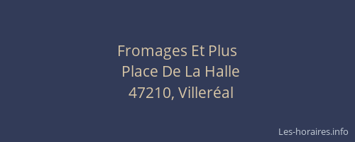 Fromages Et Plus