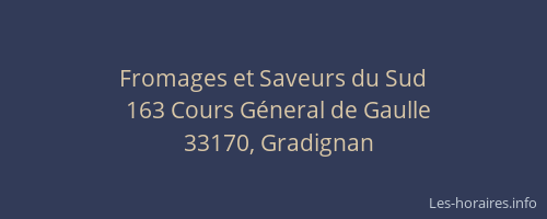 Fromages et Saveurs du Sud