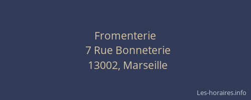 Fromenterie