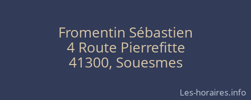 Fromentin Sébastien