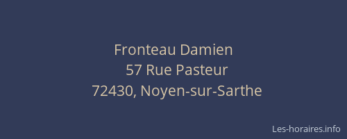 Fronteau Damien