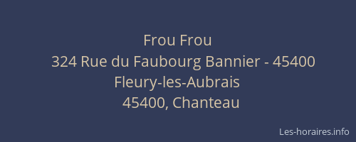 Frou Frou