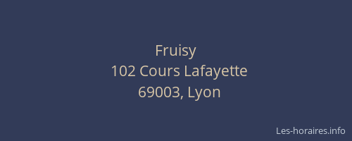 Fruisy