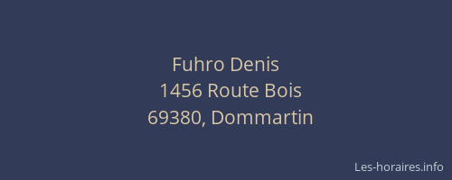 Fuhro Denis