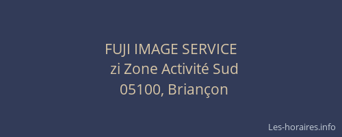 FUJI IMAGE SERVICE