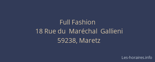 Full Fashion