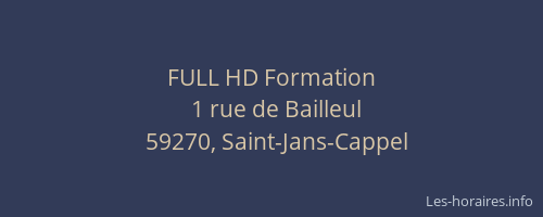 FULL HD Formation