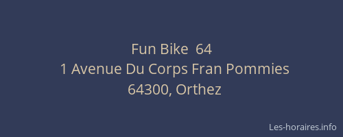 Fun Bike  64