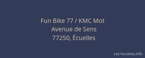 Fun Bike 77 / KMC Mot