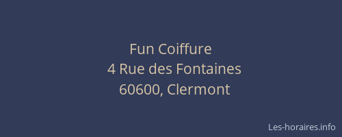 Fun Coiffure