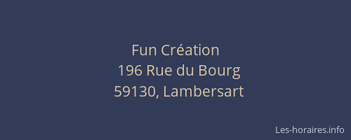 Fun Création