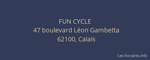 FUN CYCLE