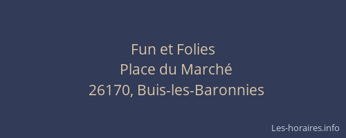 Fun et Folies