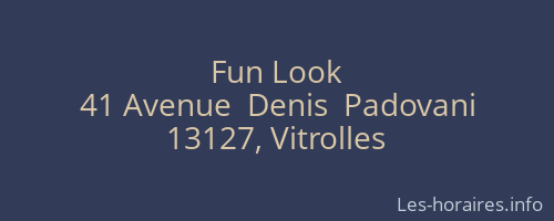 Fun Look