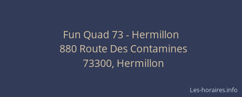 Fun Quad 73 - Hermillon