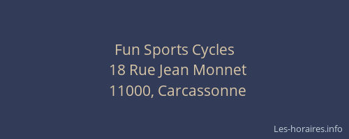 Fun Sports Cycles