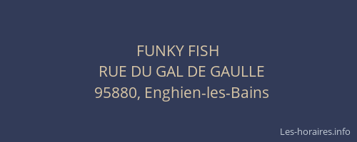 FUNKY FISH