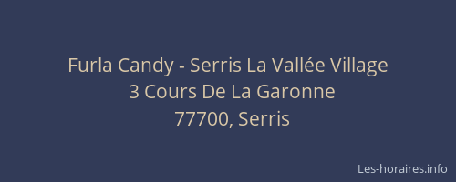 Furla Candy - Serris La Vallée Village