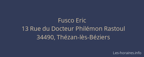 Fusco Eric
