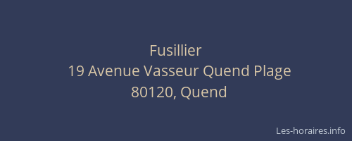Fusillier