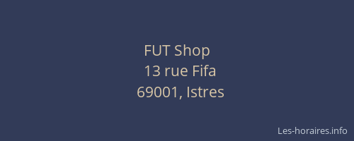 FUT Shop