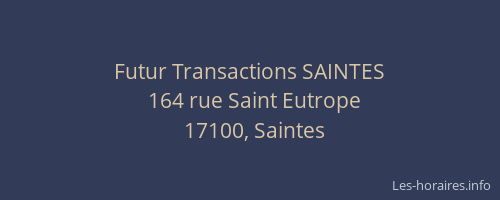 Futur Transactions SAINTES