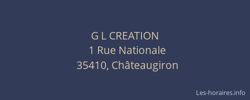 G L CREATION