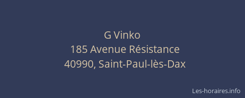 G Vinko