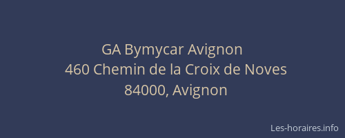 GA Bymycar Avignon