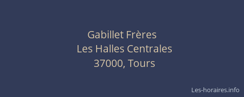 Gabillet Frères