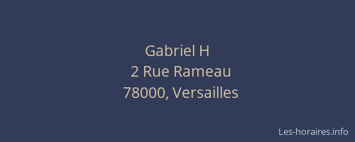 Gabriel H