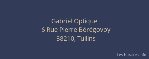 Gabriel Optique