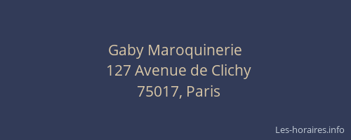 Gaby Maroquinerie