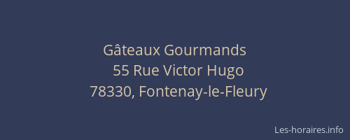 G&acirc;teaux Gourmands
