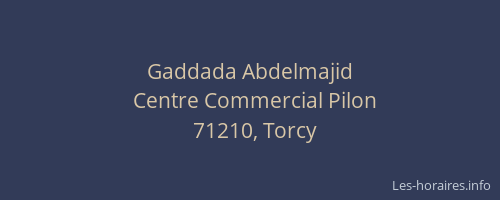 Gaddada Abdelmajid