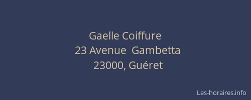 Gaelle Coiffure
