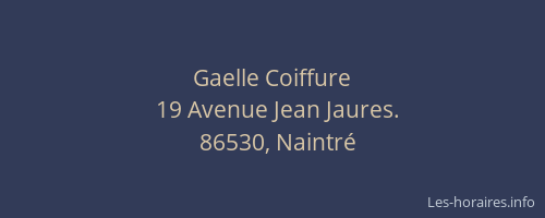 Gaelle Coiffure