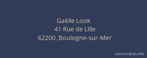 Gaëlle Look