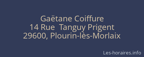 Gaëtane Coiffure