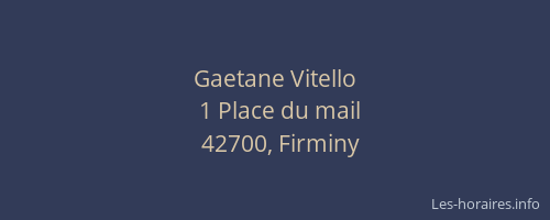 Gaetane Vitello