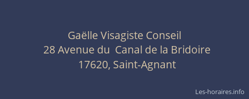 Ga&euml;lle Visagiste Conseil