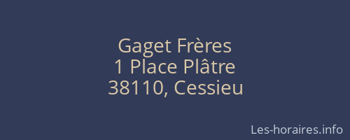 Gaget Frères