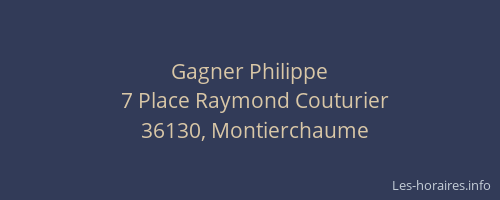 Gagner Philippe