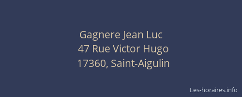 Gagnere Jean Luc