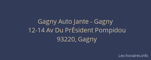 Gagny Auto Jante - Gagny