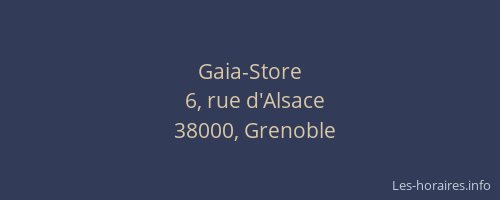 Gaia-Store
