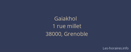 Gaiakhol