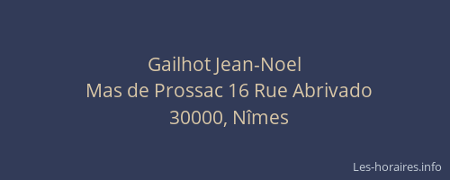 Gailhot Jean-Noel