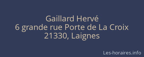 Gaillard Hervé